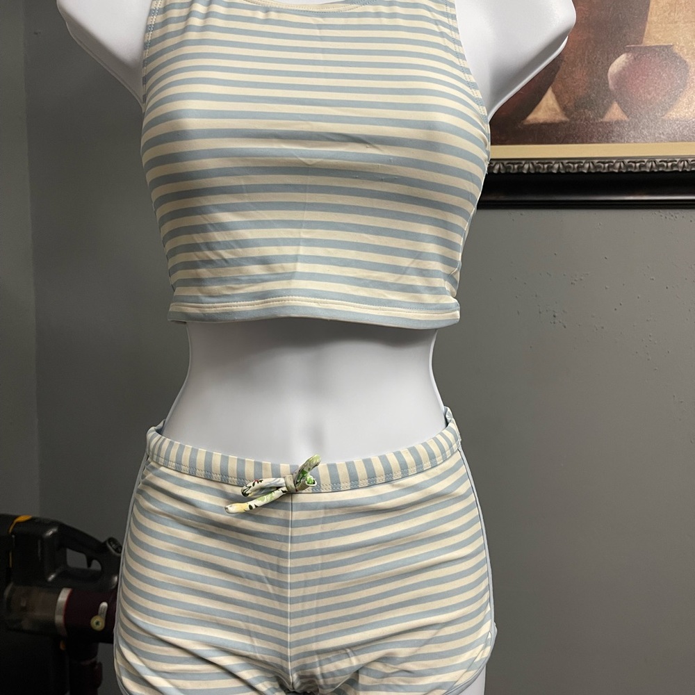 Hanna Anderson swimsuit set 140 (10yrs old) pre owned